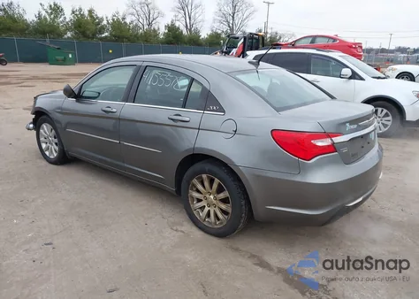2013 Chrysler 200 Touring из США, поврежденный, VIN 1C3CCBBGXDN659887